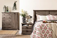 South Shore Lilak Door Chest with 5 Drawers