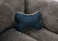 Vibrant Life Medium Cuddler Dog Bed with Toy