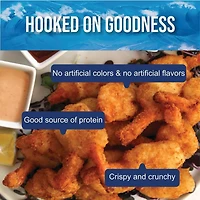 BlueWater Seafoods Coconut Shrimp Whole Shrimp, Breaded with Crunchy Panko Breadcrumbs, Frozen, 255 g Package, Crunchy coconut shrimp with panko breading