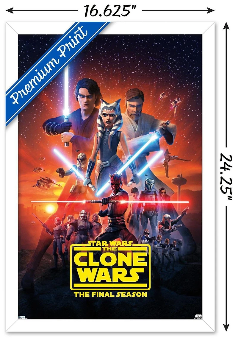 Star Wars: The Clone Wars - Illustration clé de la saison 7