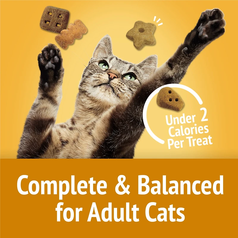 Friskies Party Mix Cheezy Craze Crunch avec du vrai fromage, Gâteries pour chats, 510 g