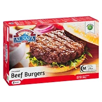 Burgers de boeuf cru Al Safa Halal 800g