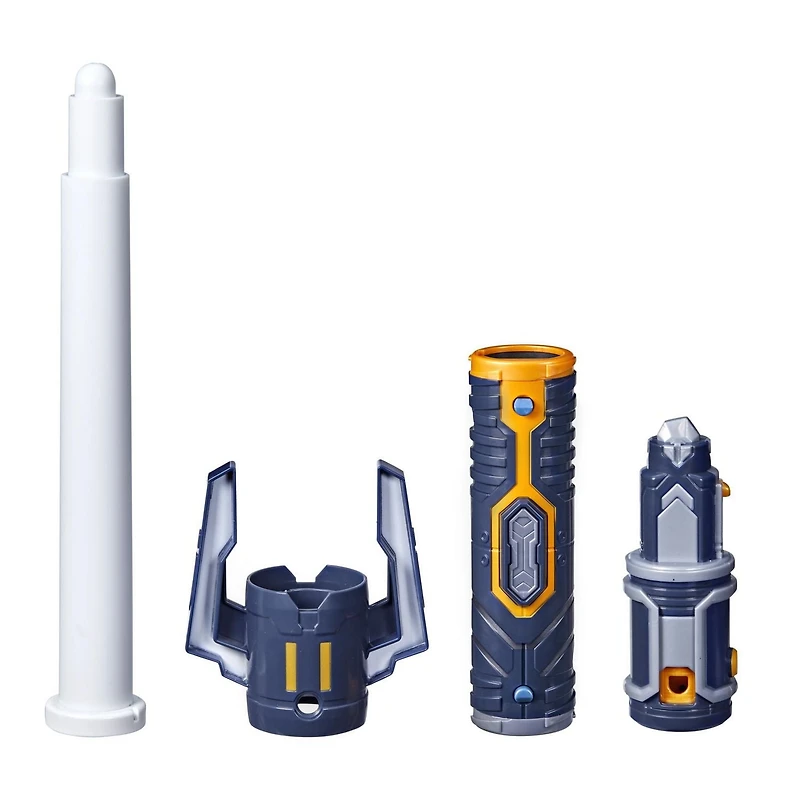 Star Wars Lightsaber Forge Ahsoka Tano Extendable White Lightsaber Toy, Customizable Roleplay Toy