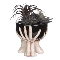 La main fantôme sur le thème d’Halloween succulente pour les décorations d’intérieur d’Halloween 21.6cm