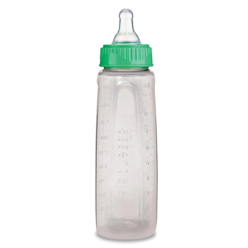 Tétine de remplacement de bouteille Premiers Essentiels de NUK, silicone, débit lent, à partir de 0 mois
