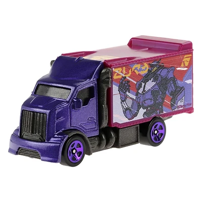 Hot Wheels Véhicule Highway Hauler du divertissement, Buzz Lightyear de Disney/Pixar