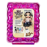 Na Na Na Surprise Teens Fashion Doll – Gretchen Stripes, 11" Blonde Soft Fabric Doll, Raccoon Inspired