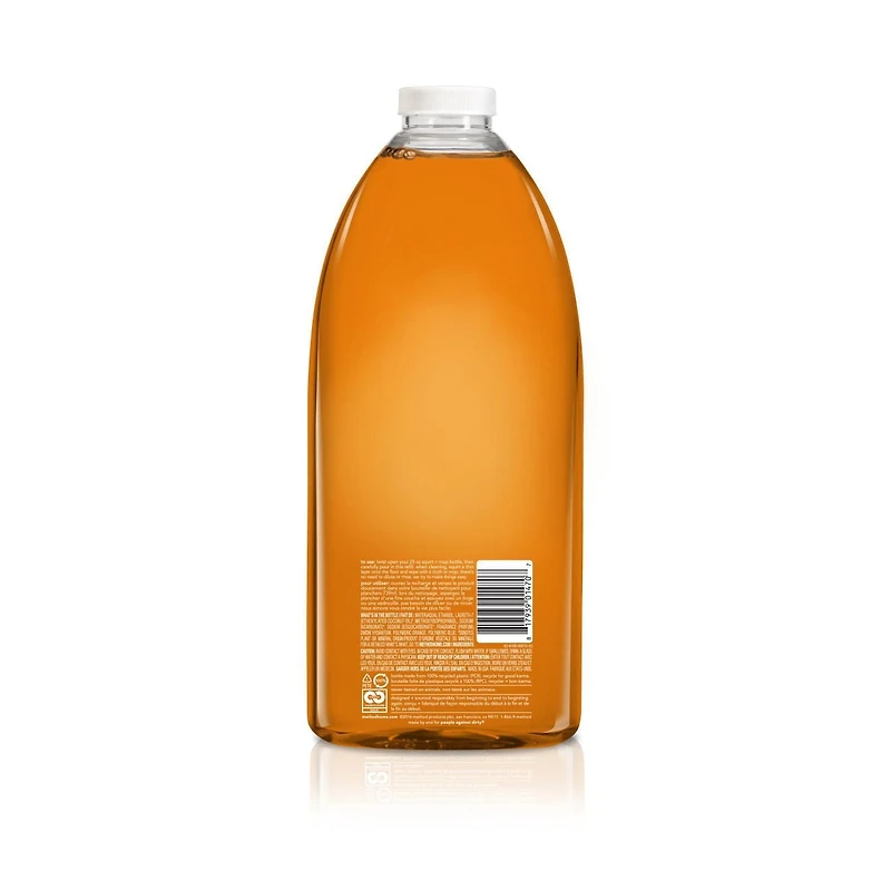 Method Squirt + Mop Wood Floor Cleaner Refill, Almond, 2.0 L