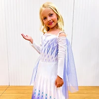Child Girls Frozen 2 Snow Queen Elsa Classic Costume