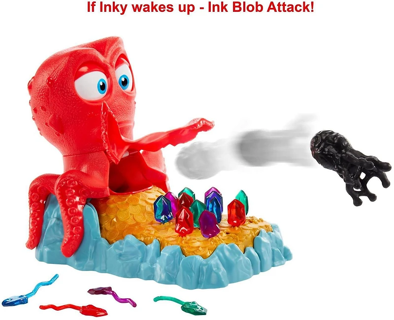 Inky's Fortune Kid’s Game with Octopus, Gems and Ink Blob