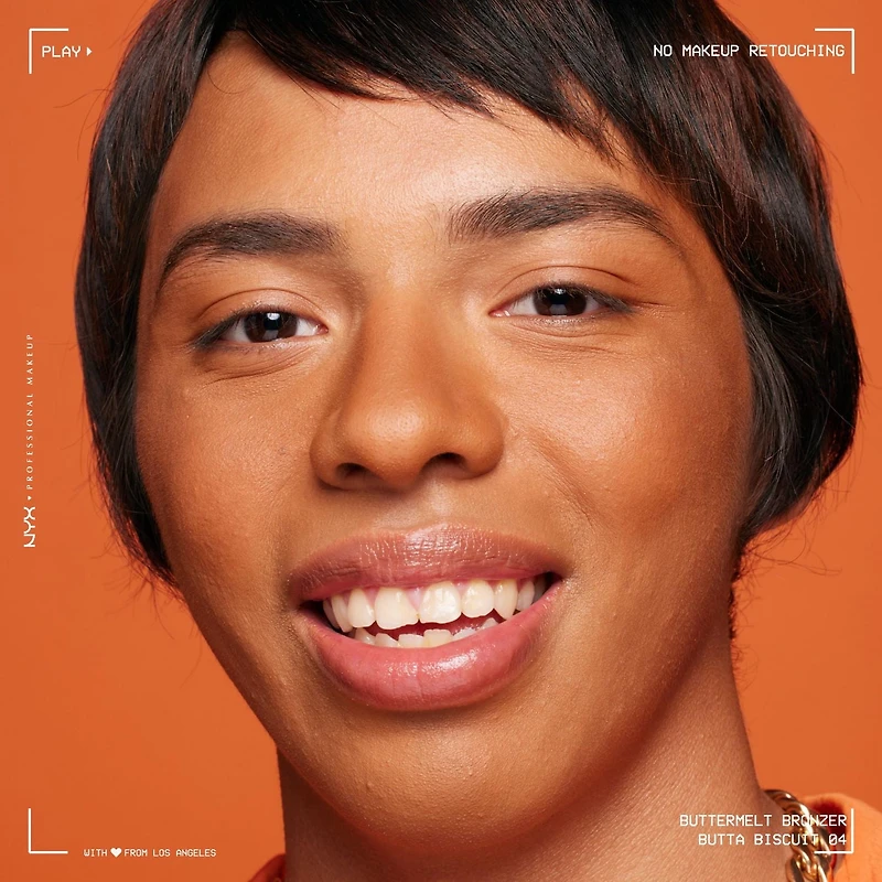 Poudre Bronzante Buttermelt NYX Professional Makeup, 12hr d'utilization Poudre bronzante compacte