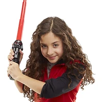 Star Wars Lightsabler Squad, sabre laser Darth Vader à lame rouge extensible, accessoire de déguisement, jouet pour enfants, à partir de 4 ans