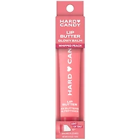 Hard Candy Lip Butter Glowy Balm, Whipped Peach, Sheer Peachy Rose Tint, Shine, Hydration