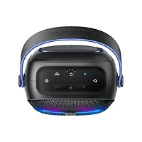 Haut-parleur portatif Rave Neo 2 PartyCast, 80 W, étanchéité IPX7, durée de lecture de 18 heures Haut-parleur sans fil.