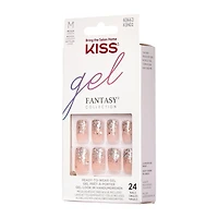 Kiss Gel Fantasy - faux ongles, 28 comptes