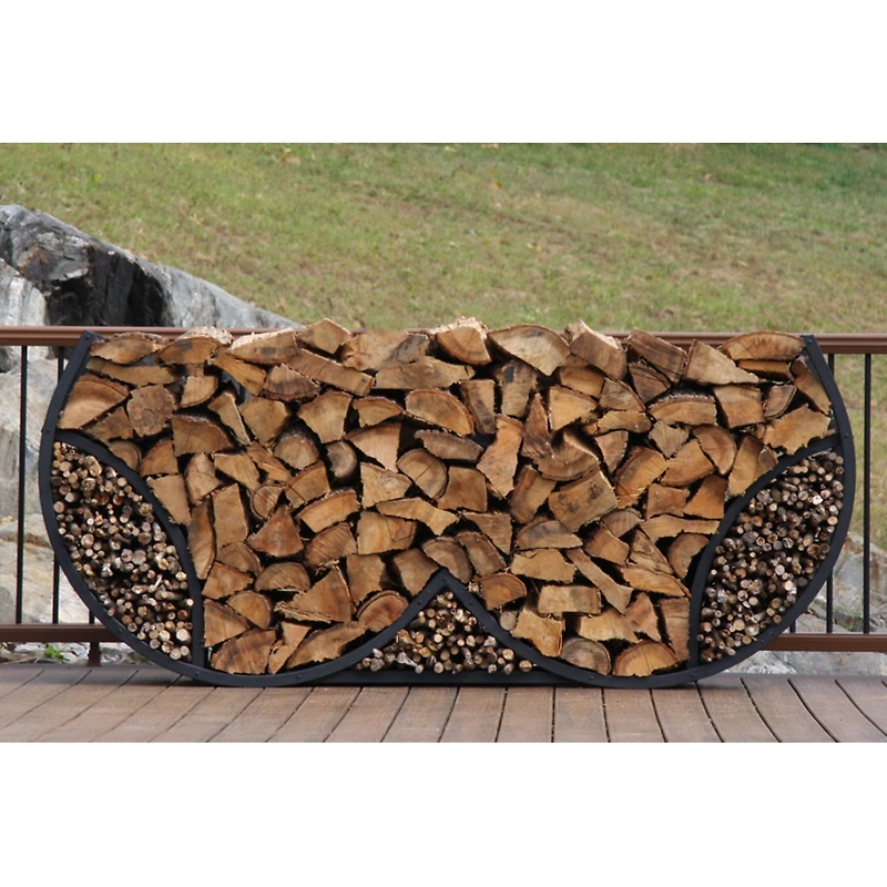 8' DBLE RND RACK QC - FRENCH
