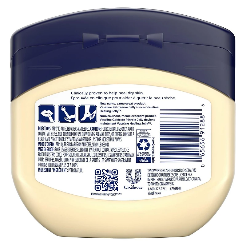 Vaseline Original Healing Jelly, 375 g Healing Jelly