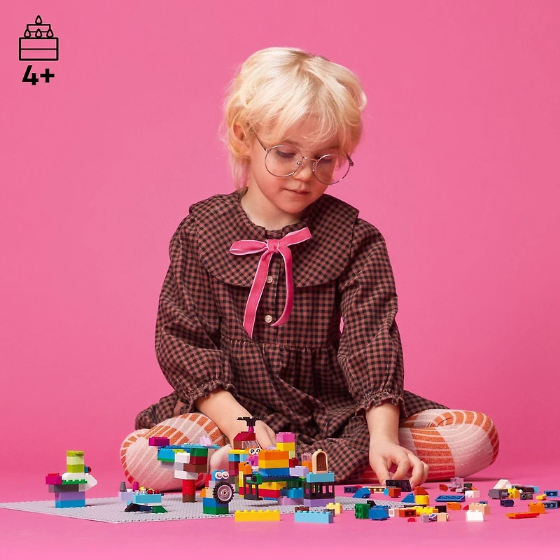 LEGO Classic Plaque de base grise 11024 Ensemble de construction (1 pièces) Comprend 1 pièces, 4+ ans