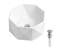 DROP Bath and Kitchen DR091339 Bathroom Vessel Sink Set