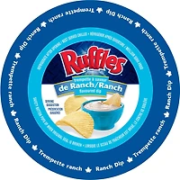 Ruffles Trempette à saveur de Ranch 425g