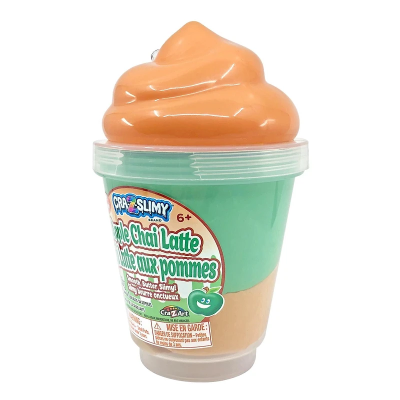 Cra-Z-Slimy Smoothie : Latte Pomme Chai. Slime, Ages 6+.   Un cadeau idéal pour toutes les occasions.