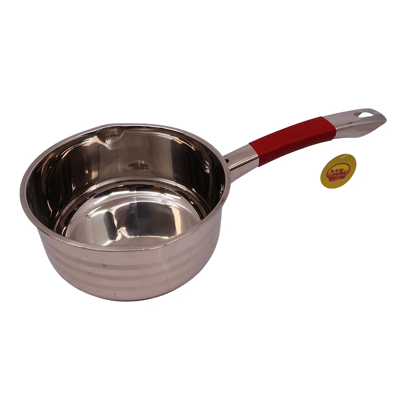 Verka Poêle à lait en acier inoxydable sans couvercle 18cm sans couvercle 18cm