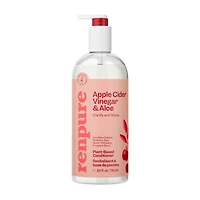 Renpure Apple Cider Vinegar & Aloe Conditioner, Plant-Based – Clarifies, Removes Residue and Nourishes for Shiny, Healthy Hair – For Dull Hair - 24 Fl Oz