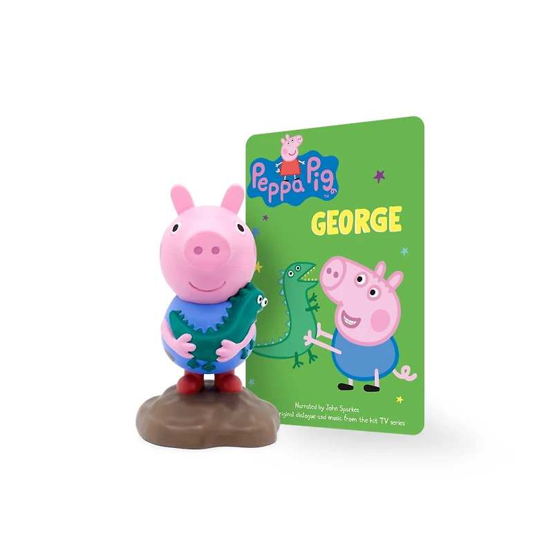 tonies Peppa Pig: George Figurine de jeu audio (En anglais)