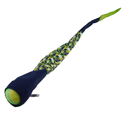 Dog Launcher Fetch toy - Rubber Ball with Plush tail