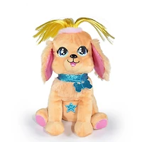 Pet Starz (Animaux vedettes, Étoile montante, Toutou vedette) –Billy le Golden Retriever- Peluche star du rock dansante