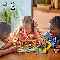 LEGO Friends Les Vacances en Famille au Bord de la Mer, Ensemble de Construction 42673