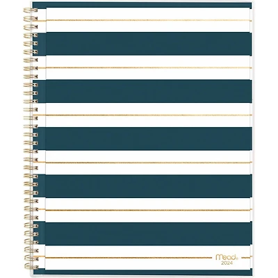 Mead® Large Weekly/Monthly Simplicity Stripe CYO Planner, Planner