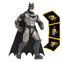 DC Comics, 4-inch Batman Action Figure with 3 Mystery Accessories, Batman Kids Toys for Boys and Girls Ages 3 and up