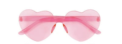 Heart Shaped Novelty Glasses