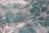 ECARPETGALLERY Tapis Métier Main pour Salon, Salle à Manger et Chambre à Coucher Transitionnel Collection Galleria 5'0" x 8'0" en Gris