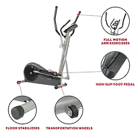 Sunny Health & Fitness Elliptique Préprogrammé - SF-E320002