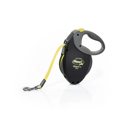 Flexi Giant Moyen 8m Bande Rétractable Chien Laisse