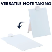 Quartet Desktop Glass Dry-Erase Easel 9" x 11"
