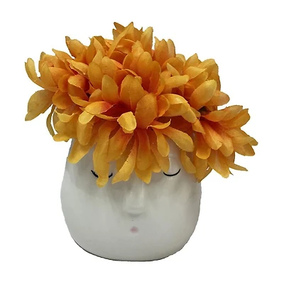 Way to celebrate ORANGE DAHLIA POT