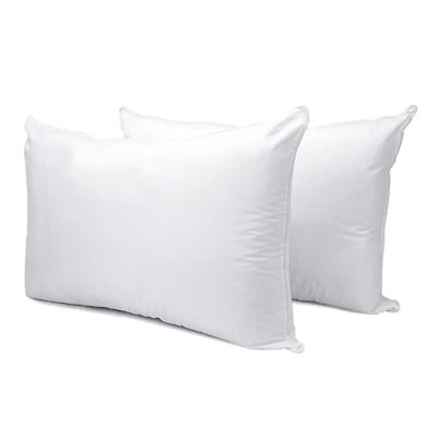Supreme 2Pack Cotton and Polyester Pillow Queen