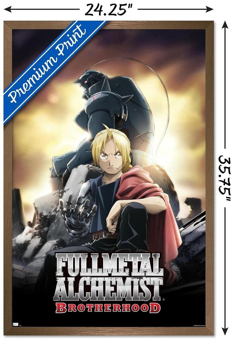 Fullmetal Alchemist: Brotherhood - Key Art 1 Wall Poster