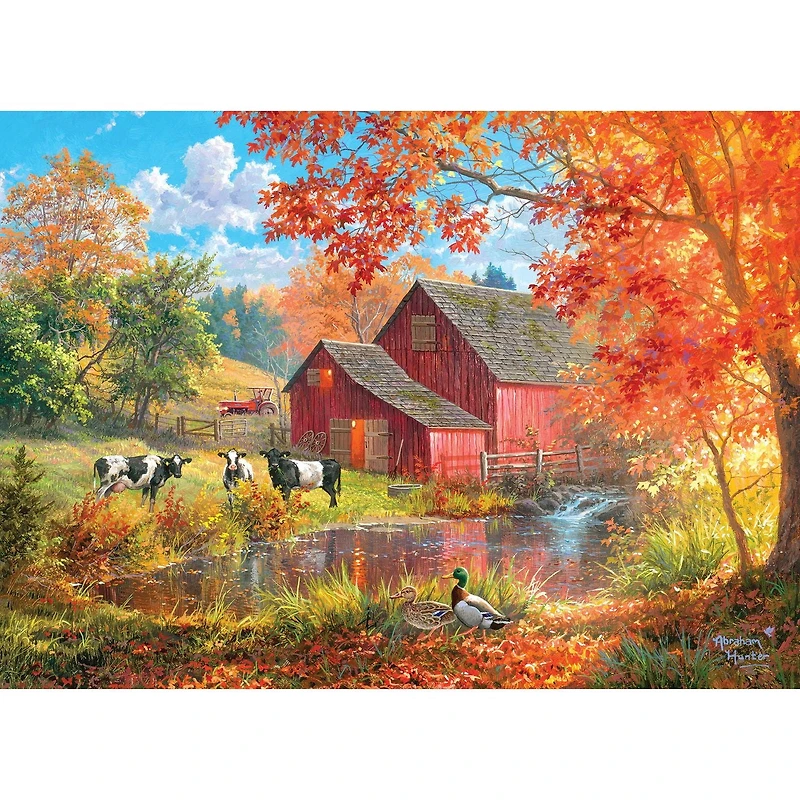 Cra-Z-Art Abraham Hunter Puzzle de 1000 pièces - La vie à la ferme