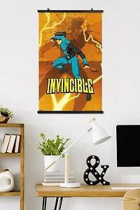 Invincible: Season 3 - Blue Suit Teaser One Sheet Wall Poster, 22.375" x 34"