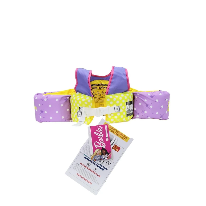 Veste de flottaison brevetée Paddle Pal des Barbie