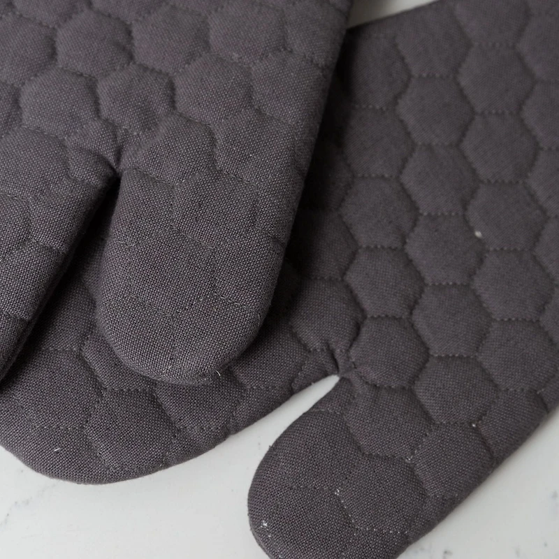 Ensemble de 2 mitaines de four en coton Fouta Fabstyles