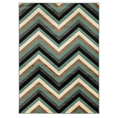 5X7 ROMA CHEVRON TUR - FRENCH