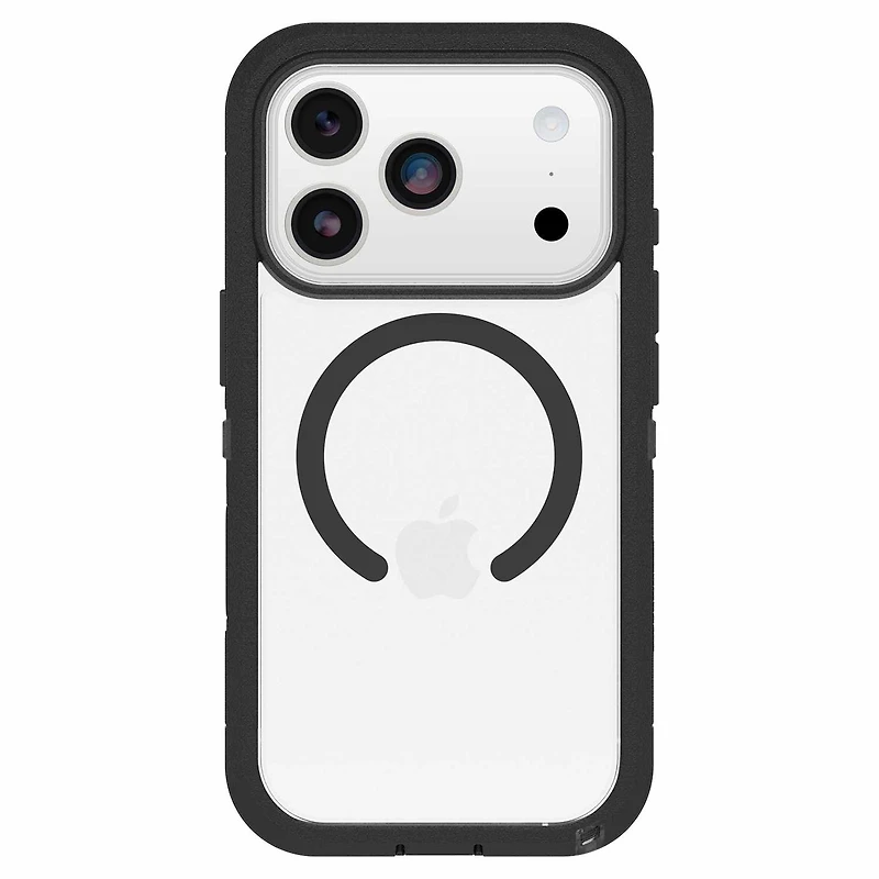 OtterBox Defender Pro XT Clear MagSafe Case w/Camera Control Dark Side (Black) for iPhone 17( Pro 6.3)