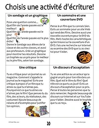The Fsl Classroom La Culture Pop French Reproducible Teaching Activities