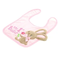 Way To Celebrate My 1st Easter Bib, Pink