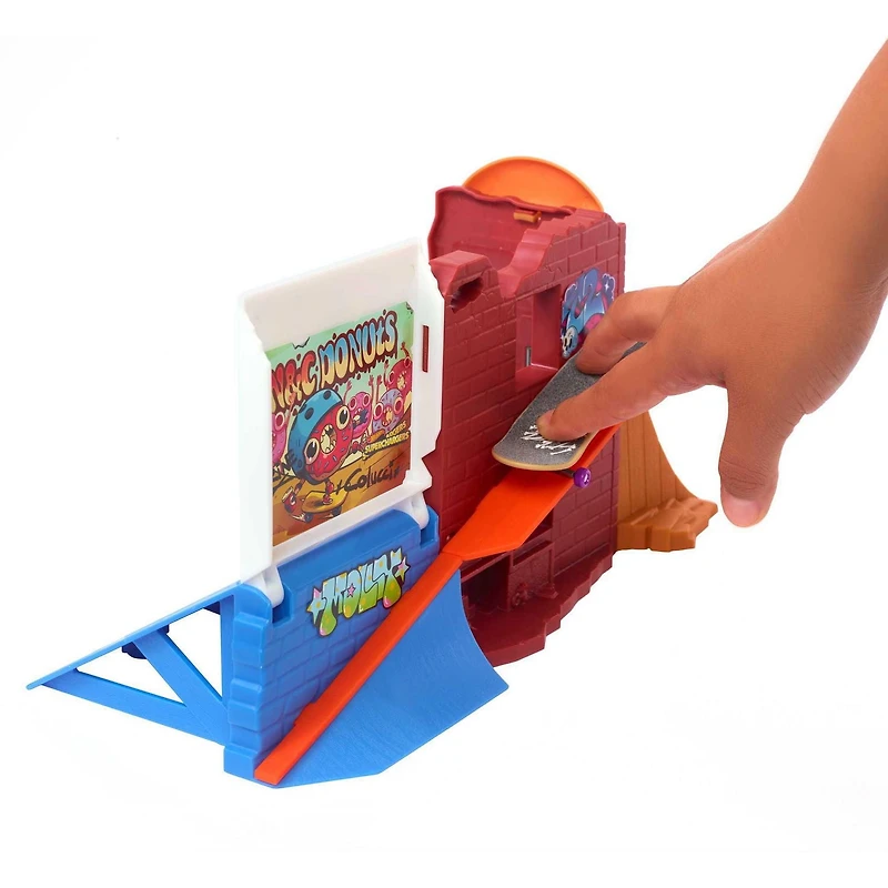 Hot Wheels Skate Donut Skatepark Playset